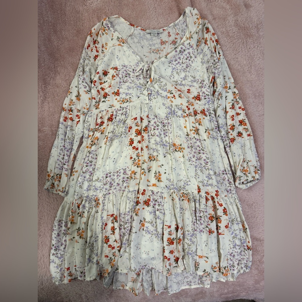 🟡🟡American Eagle Outfitters Flowy Dress